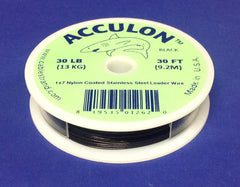 Acculon 30 Foot Spool - Black Nylon
