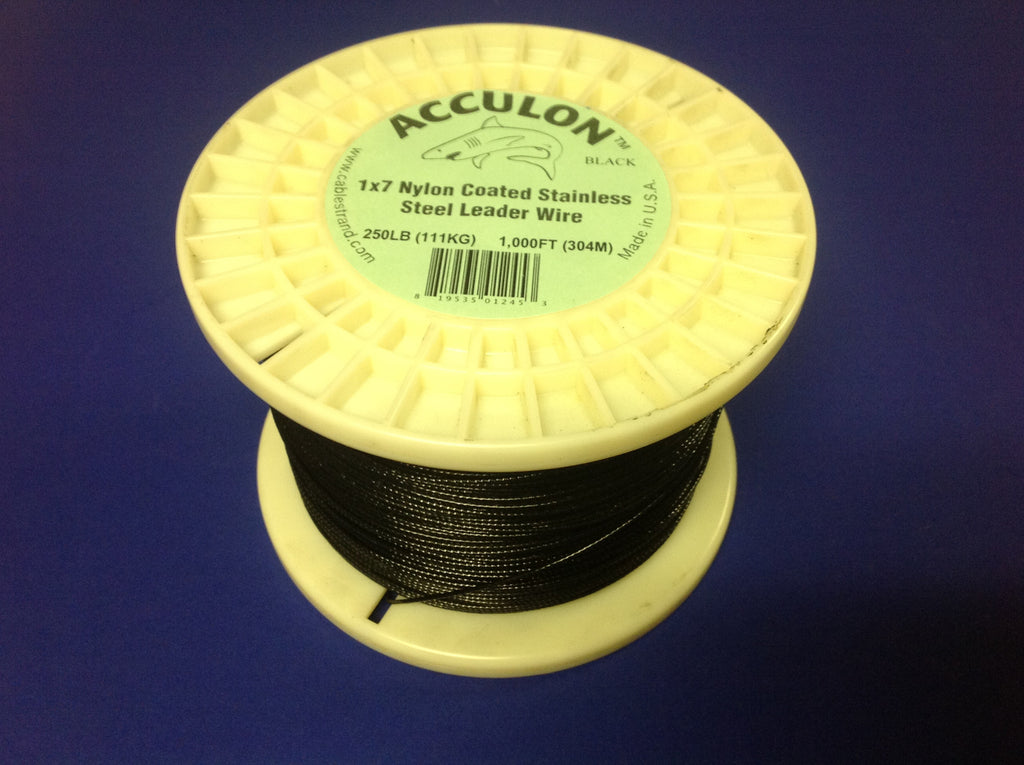 Acculon 1,000 Foot Spool - Black Nylon